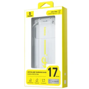 Baseus Protection d’écran en verre trempé crystallin HD