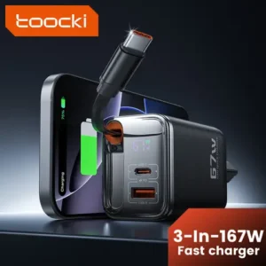 Toocki Chargeur rétractable 3