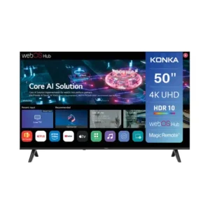 Konka TV connectée 50 pouces - 4K Ultra HD