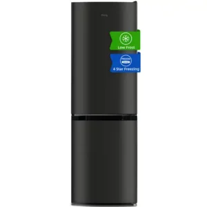 CHiQ Réfrigérateur congélateur FBM157L42 157 litres (109 + 48), Low Frost, Hauteur 144 cm, Congélateur 4 étoiles, 39 dB, Porte réversible, Garantie compresseur 12 ans [Classe énergétique E]