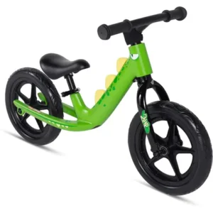 RoyalBaby Vélo d’Équilibre Dinosaur 12 pouces Vert