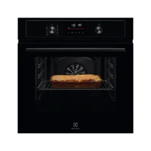 Electrolux EOH4P46BK Four intégré – Nettoyage pyrolitique – 65 L – Ventilateur de convection – Noir
