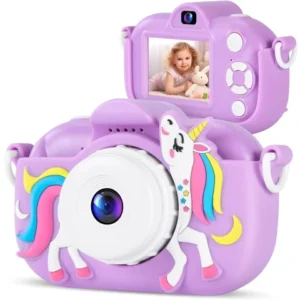 SONGDIAN Appareil photo pour enfants licorne